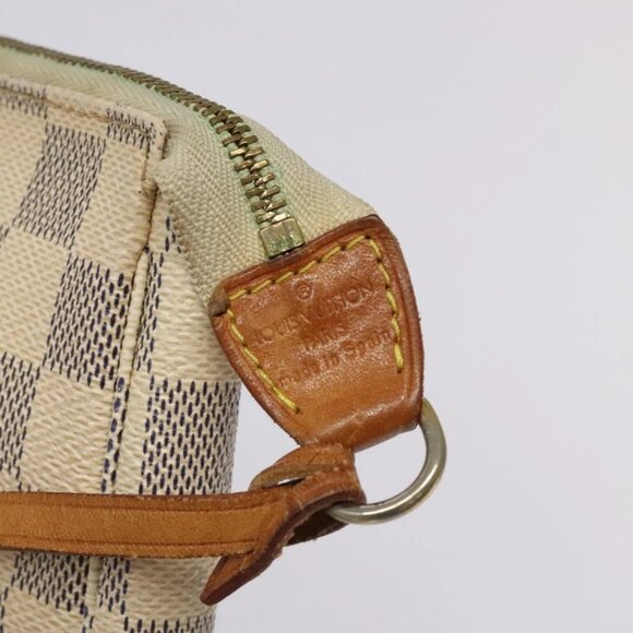 LOUIS VUITTON Damier Azur Pochette Accessoires Pouch - Picture 14 of 16